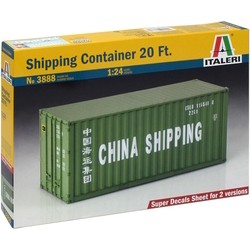 Сборные модели (моделирование) ITALERI Shipping Container 20 Ft. (1:24)