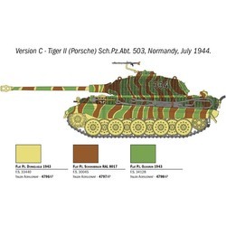 Сборные модели (моделирование) ITALERI Sd. Kfz. 182 Tiger ll (1:56)