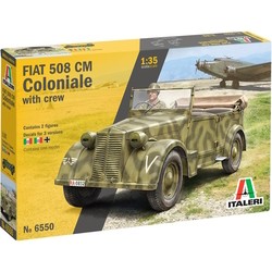 Сборные модели (моделирование) ITALERI Fiat 508 CM Coloniale with Crew (1:35)