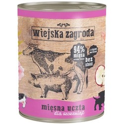 Корм для собак Wiejska Zagroda Canned Puppy Meat Feast 800 g