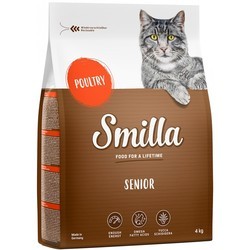Корм для кошек Smilla Senior Poultry 4 kg
