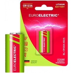 Аккумуляторы и батарейки EUROELECTRIC 1xCR123A