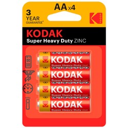 Аккумуляторы и батарейки Kodak Super Heavy Duty 4xAA