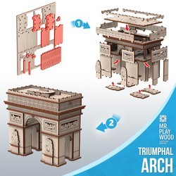 3D пазлы Mr. PlayWood Triumphal Arch