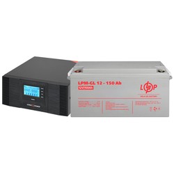 ИБП Logicpower LPM-PSW-1500VA 12V + LPM-GL 12V 150 Ah 1500&nbsp;ВА