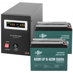 ИБП Logicpower LPY-B-PSW-500VA Plus + 2 x LP 6-DZM-50 500&nbsp;ВА