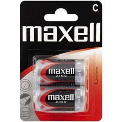 Аккумуляторы и батарейки Maxell Zinc 2xC