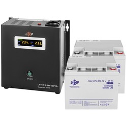 ИБП Logicpower LPY-W-PSW-500VA Plus + 2 x LPM-MG 12V 45 Ah 500&nbsp;ВА