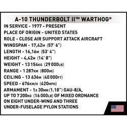 Конструкторы COBI A-10 Thunderbolt II Warthog 5856