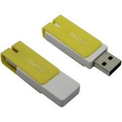 USB Flash (флешка) Qumo Click (желтый)