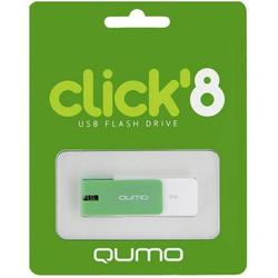 USB Flash (флешка) Qumo Click (бирюзовый)