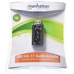 Звуковые карты MANHATTAN 3D Sound Adapter 7.1