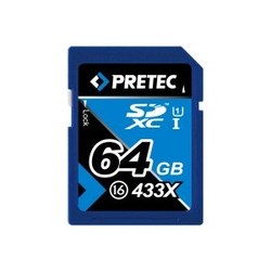 Карты памяти Pretec SDXC UHS-I 333x Class 16 64Gb