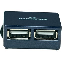 Картридеры и USB-хабы MANHATTAN Hi-Speed USB Micro Hub