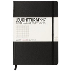 Блокноты Leuchtturm1917 Squared Notebook Black