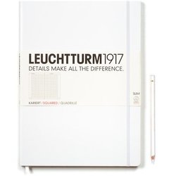 Блокноты Leuchtturm1917 Plain Master Slim White