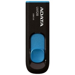 USB Flash (флешка) A-Data UV128 64Gb (синий)