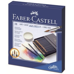 Карандаши Faber-Castell Art Grip Aquarelle Set of 38
