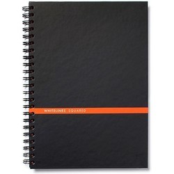 Блокноты Whitelines Squared Notebook A4 Black