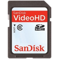 Карты памяти SanDisk Video HD SDHC Class 6 16Gb