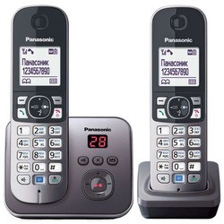 Радиотелефон Panasonic KX-TG6822 (серый)