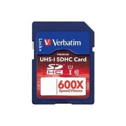 Карты памяти Verbatim SDHC UHS-I 600x 32Gb