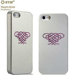 Чехлы для мобильных телефонов Star5 Hearts Knot for iPhone 5/5S