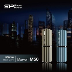 USB Flash (флешка) Silicon Power Marvel M50 32Gb (золотистый)