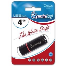 USB Flash (флешка) SmartBuy Crown (белый)