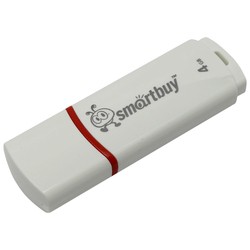 USB Flash (флешка) SmartBuy Crown 4Gb (белый)