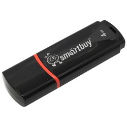 USB Flash (флешка) SmartBuy Crown 4Gb (черный)