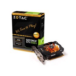 Видеокарты ZOTAC GeForce GTX 650 Ti ZT-61102-10M