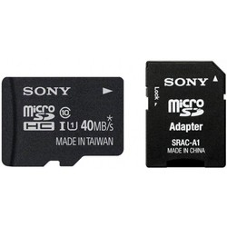 Карта памяти Sony microSDHC 40 Mb/s UHS-I