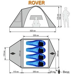 Палатка Maverick Rover