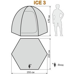 Палатка Maverick Ice 3