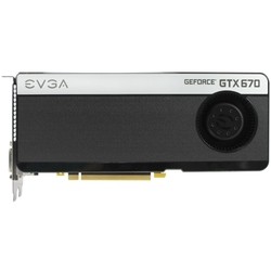 Видеокарты EVGA GeForce GTX 670 02G-P4-2670-KR