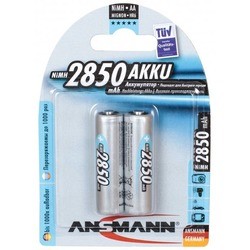 Аккумуляторная батарейка Ansmann 2xAA 2850 mAh