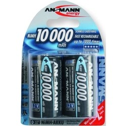 Аккумуляторная батарейка Ansmann 2xD 10000 mAh
