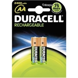 Аккумуляторная батарейка Duracell 2xAA 2400 mAh