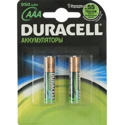 Аккумуляторная батарейка Duracell 2xAAA 950 mAh