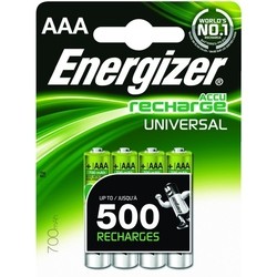 Аккумуляторы и батарейки Energizer Universal 4xAAA 700 mAh