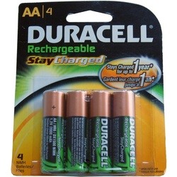 Аккумуляторы и батарейки Duracell 4xAA 2000 mAh