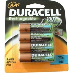 Аккумуляторы и батарейки Duracell 4xAA 2450 mAh