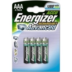 Аккумуляторы и батарейки Energizer Advanced 2xAAA 1000 mAh