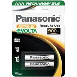 Аккумуляторная батарейка Panasonic Evolta 2xAAA 900 mAh