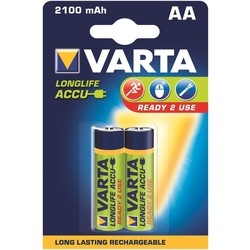 Аккумуляторная батарейка Varta LongLife 2xAA 2100 mAh
