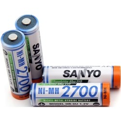 Аккумуляторы и батарейки Sanyo 2xAA 2700 mAh