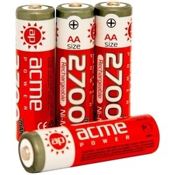 Аккумуляторная батарейка AcmePower 4xAA 2700 mAh