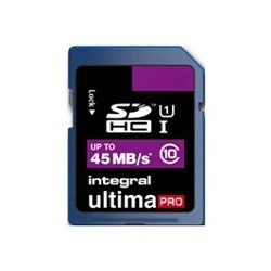 Карты памяти Integral UltimaPro SDHC UHS-I 45 MB/s 16Gb