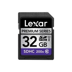 Карты памяти Lexar Premium 200x SDHC UHS-I 32Gb